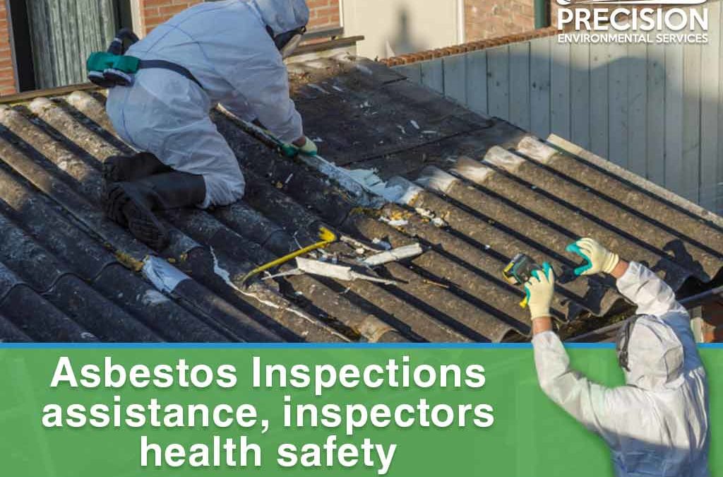 Asbestos Inspections assistance, inspectors health safety